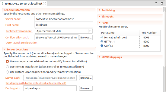 How To Configure Tomcat Server In Eclipse For Mac