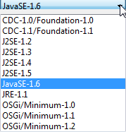 Java Web Start: JRE Options