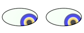 eyeballs with clippath