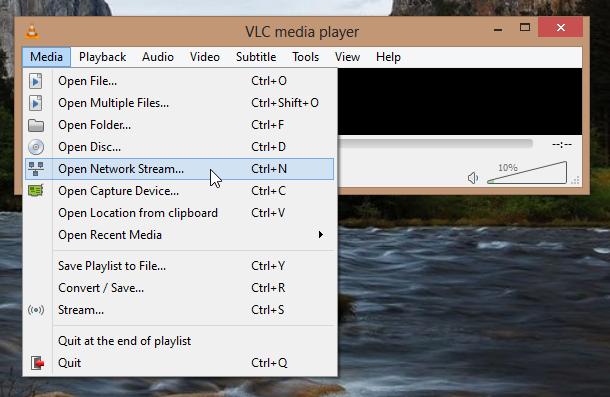 Downloading YouTube using VLC 2020