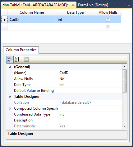 TableDesigner