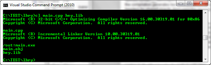 cl main.cpp