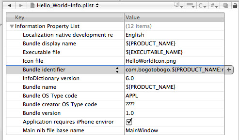 Modifying Property List