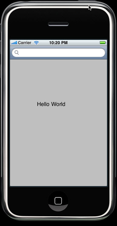 Simulator Hello World