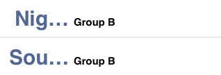 Simplest Result Flag Group Value2